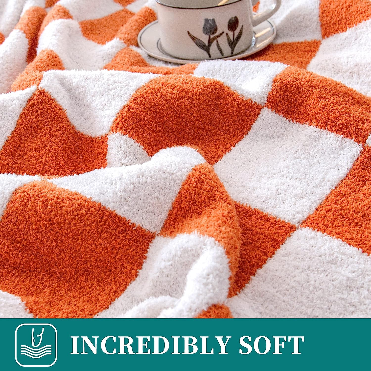 Printed Checkerboard Plush Throw … curated on LTK