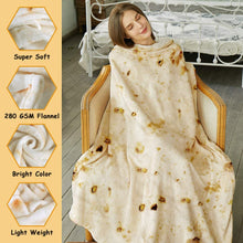 将图片加载到图库查看器，SeaRoomy Burritos Tortilla Throw Blanket, Tortilla Wrap Blanket, Novelty Tortilla Round Blanket Giant Tortilla Round Soft Blanket for Adults and Kids
